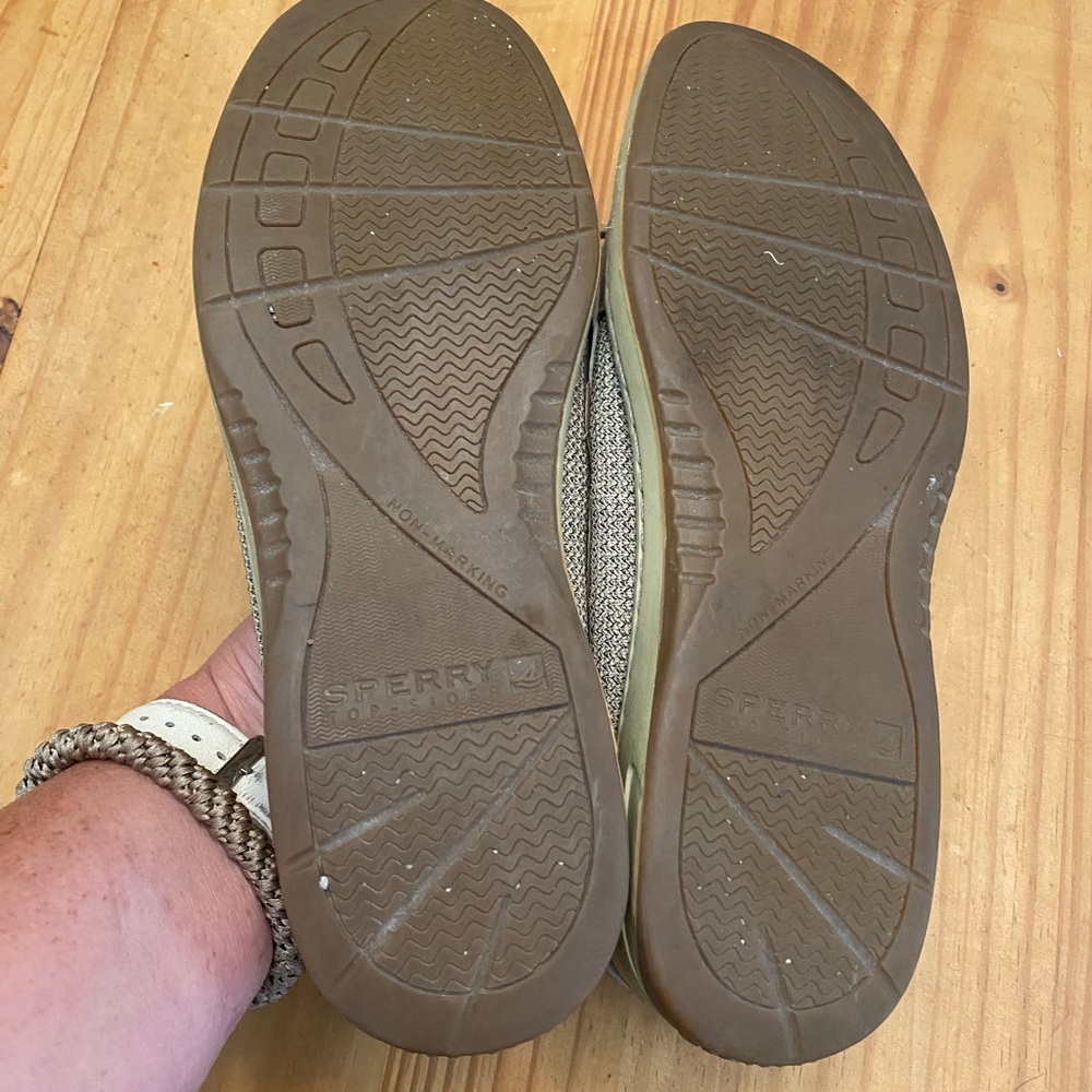 Sperry Tan Boat Shoes